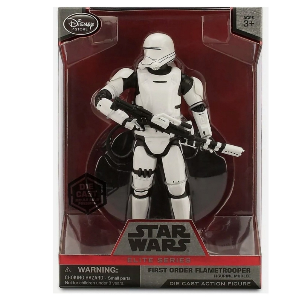 Star Wars First Order Flametrooper Elite Series Die Cast Action Figure